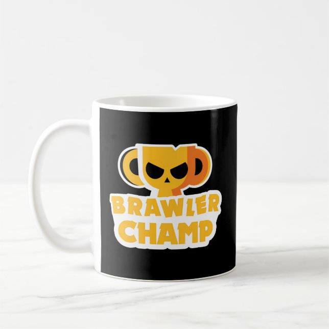 Star Gamer Gaming Stars Brawler Beawl Kaffemugg (Vänster)
