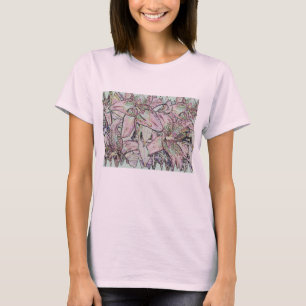 Star Gazer Lilies in Pencil T-Shirt