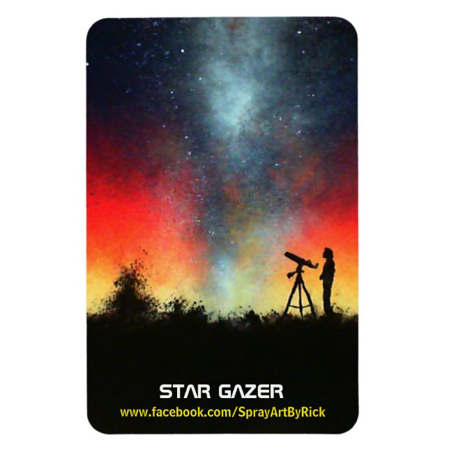 Star Gazer Magnet (Vertikal)