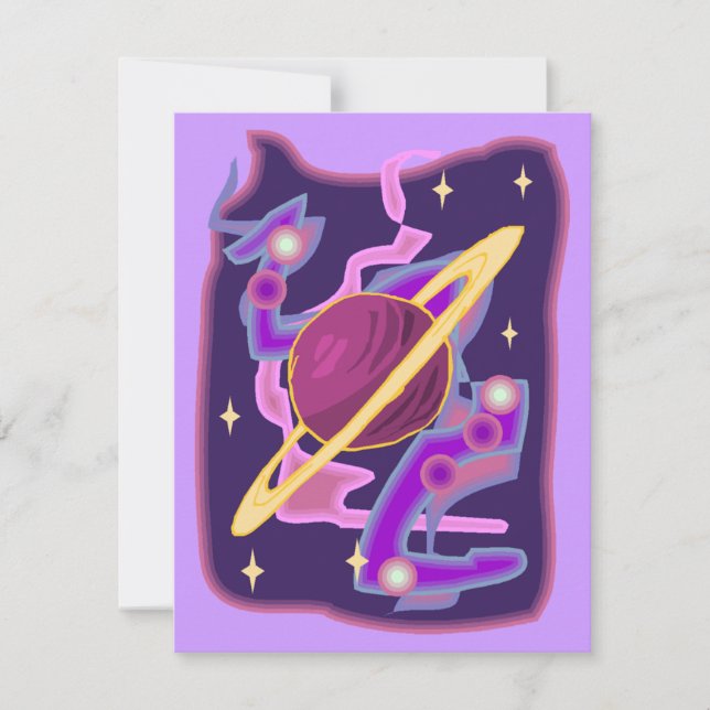 STAR-GAZING PARTY INBJUDANDE ~ EZ TO CUSTOMIZE INBJUDNINGAR (Framsida)