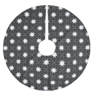 Star Geometric INV Julgransmatta Borstad Polyester