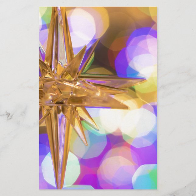 Star Glitter Brevpapper (Framsida)