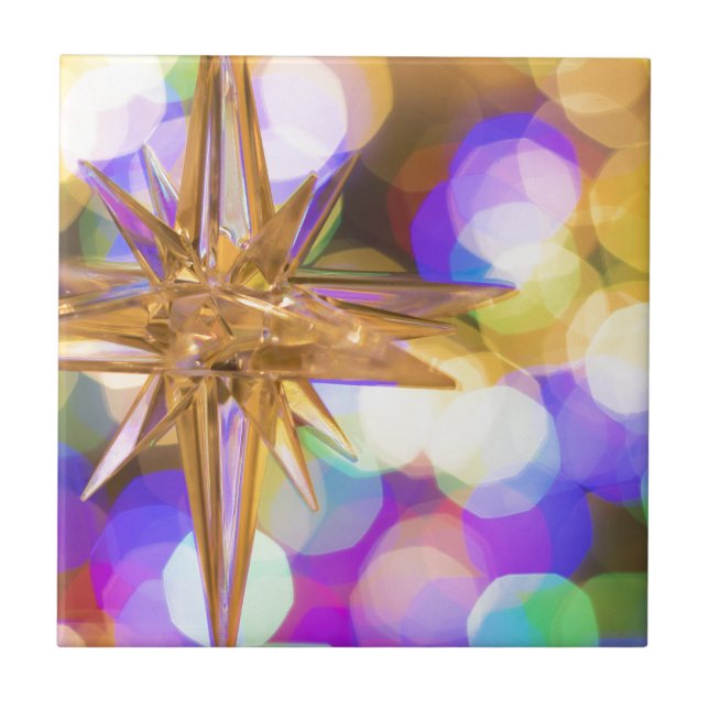 Star Glitter Kakelplatta (Framsidan)