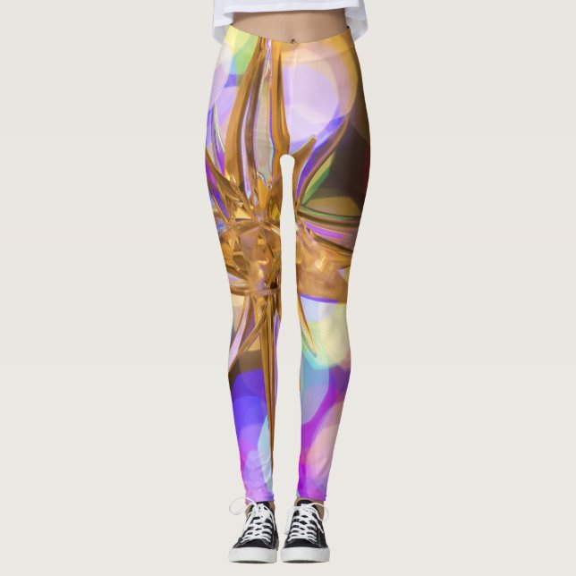 Star Glitter Leggings (Framsida)