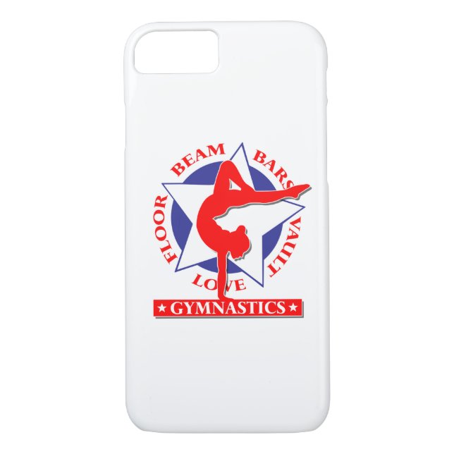Star Gymnastes - Gymnastics Case-Mate iPhone Skal (Baksida)