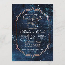 Star Himlar Celestial Bachelorette-partiets inbjud Inbjudningar