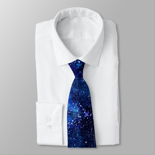 Star Himmel Starfield Cosmos Stardust Tie Slips (Bunden)