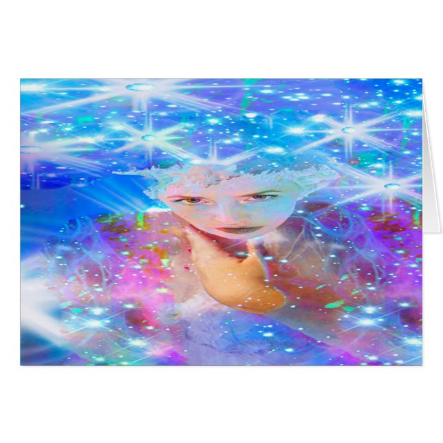 Star Horizon Hälsningskort (Framsidan Horizontal)