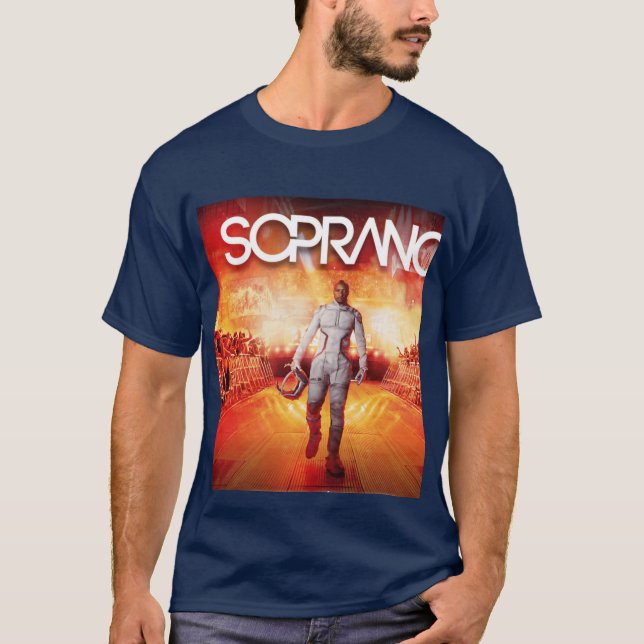 STAR HUNTER SOPRANOOUR cesium rolig T Shirt (Framsida)