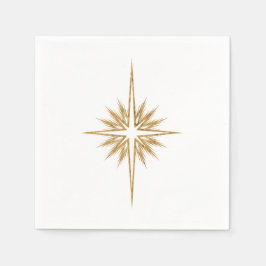 STAR I BETHLEHEM-Julen Party Pappersservett
