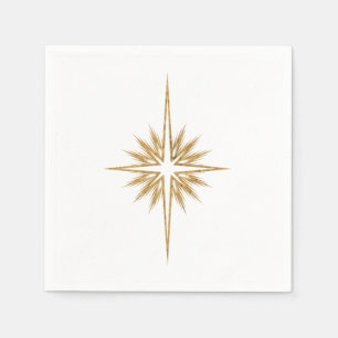 STAR I BETHLEHEM-Julen Party Pappersservett