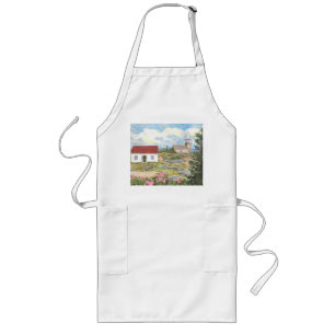 Star Island Isle of Shoals Apron Långt Förkläde