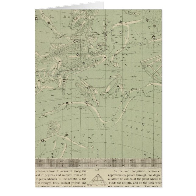 Star karta hälsningskort (Framsidan)