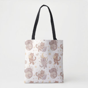 Star Kittens Tygkasse