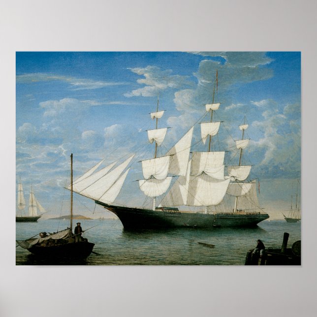 Star Light i Boston Harbour Poster (Framsidan)