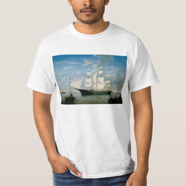 Star Light i Boston Harbour T-shirt (Framsida)