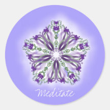 *~* Star Mandala för Meditation Mindfulness