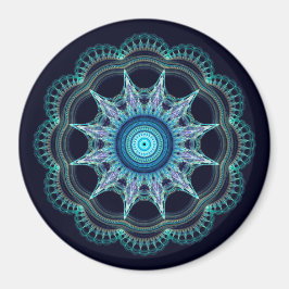 Star mandala magnet
