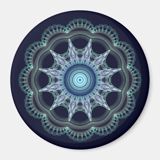 Star mandala magnet (Framsidan)