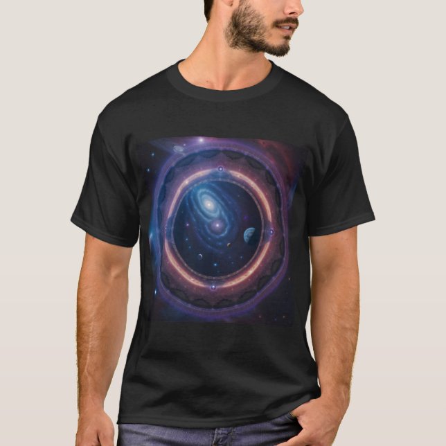 Star Mandala T Shirt (Framsida)