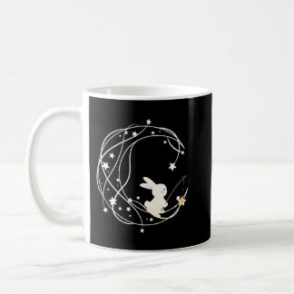 Star Måne Rabbit Lovers Mug Kaffemugg