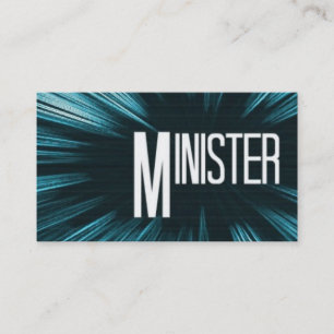 Star Minister Affärskort Visitkort