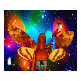 Star Moth Fototryck