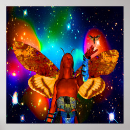 Star Moth Poster