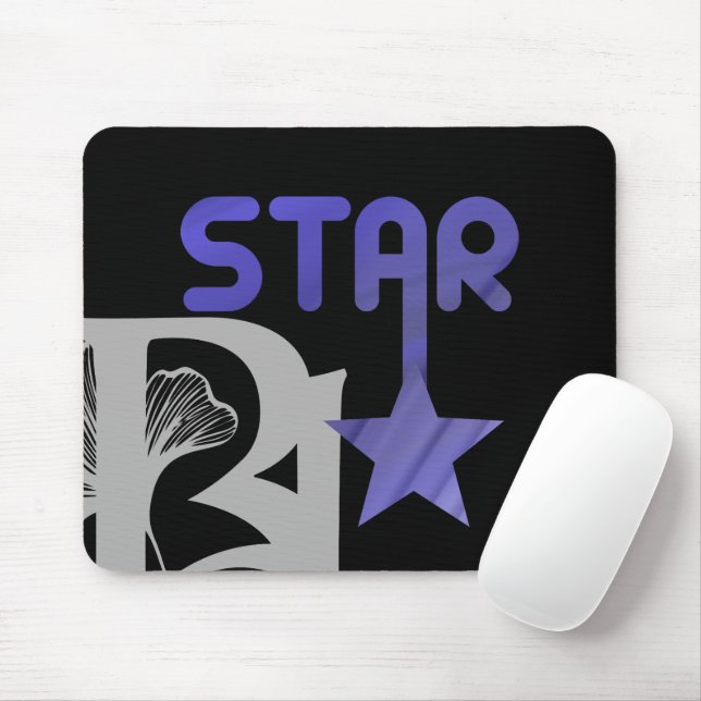 STAR Mousepad Trend Abstrakt Lavender Violet Musmatta (Med mus)
