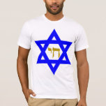 STAR of David & Symbol of LIFE Tee Shirt<br><div class="desc">smyckesymboler</div>
