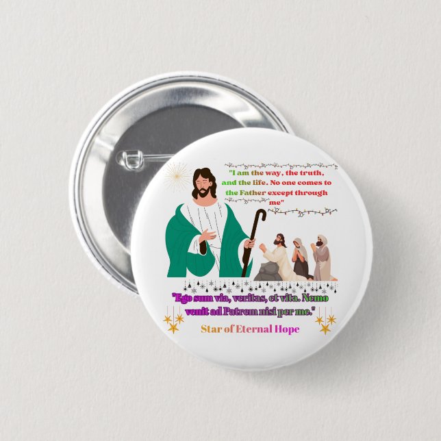 Star of Eternal Hope Knapp (Framsida & baksida)