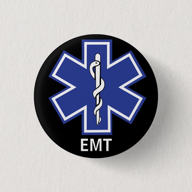 Star of Life EMS Akut Medical Technician Knapp (Framsida)