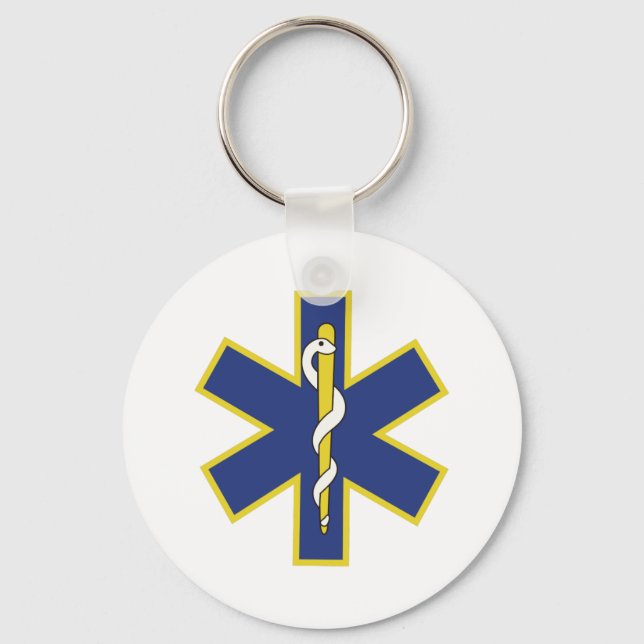 Star of Life Nyckelring (Framsida)