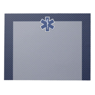 Star of Life Sjukvårdare Akut Medical S Decor Anteckningsblock