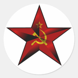 Star_of_the_Soviet_Union Runt Klistermärke