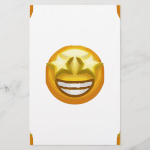 star öga emoji brevpapper