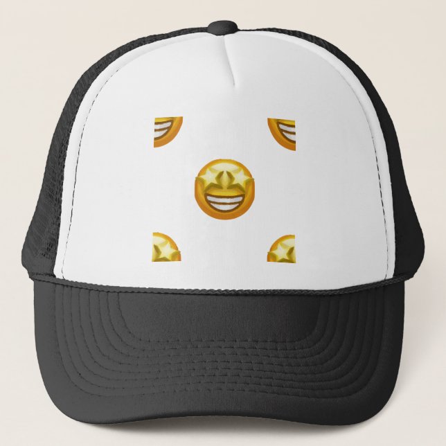 star öga emoji keps (Framsida)