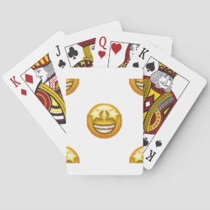 star öga emoji spel kort