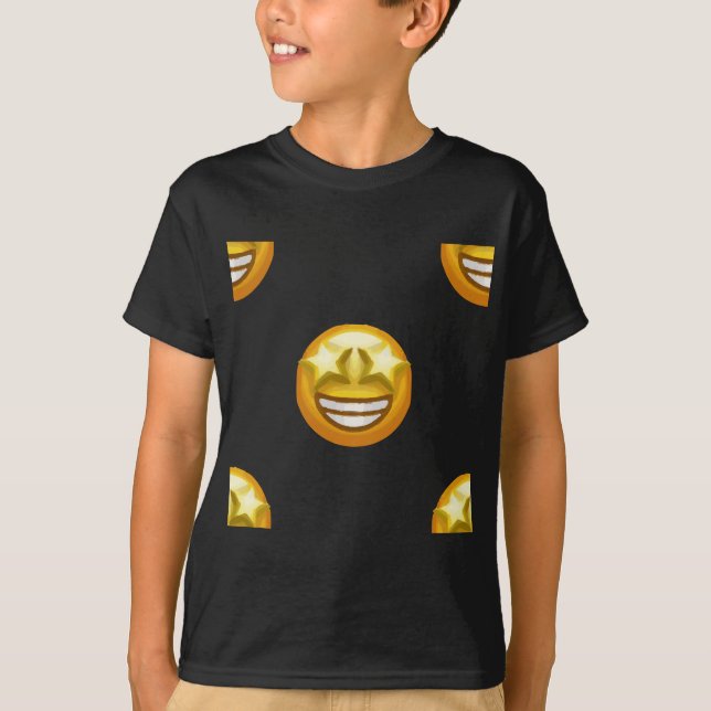 star öga emoji t-shirt (Framsida)