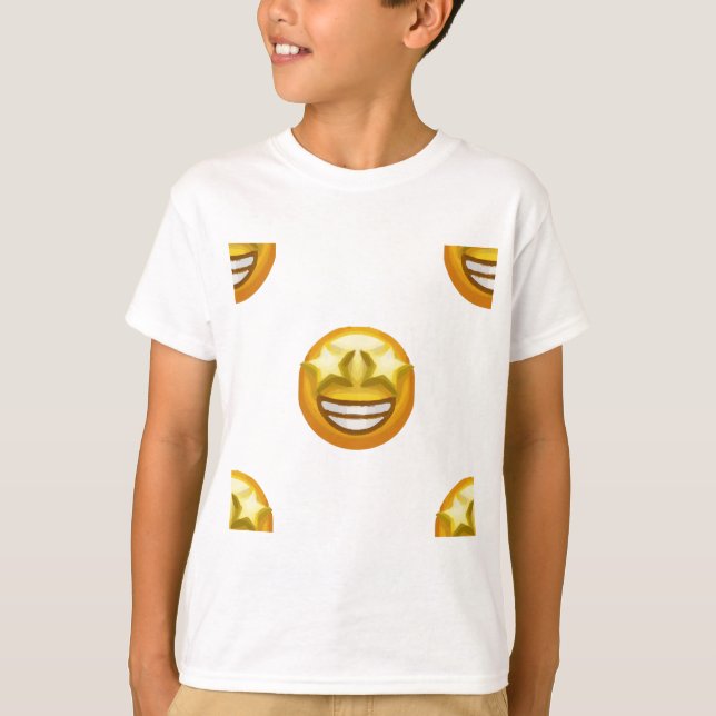 star öga emoji tee shirt (Framsida)