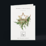 Star Ornament Gräs Fauna Logotyp God jul Helgkort<br><div class="desc">Om du behöver ytterligare anpassningar kan du kontakta mig på yellowfebstudio@gmail.com.</div>