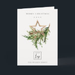 Star Ornament Gräs Fauna Logotyp God jul Helgkort<br><div class="desc">Om du behöver ytterligare anpassningar kan du kontakta mig på yellowfebstudio@gmail.com.</div>