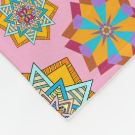 star pattern fleecefilt