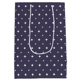Star Pattern Gift Bags | Minimal Celestial Stars 