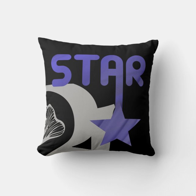 STAR Pillow Abstrakt Home Trend Lavender Violet Kudde (Framsida)