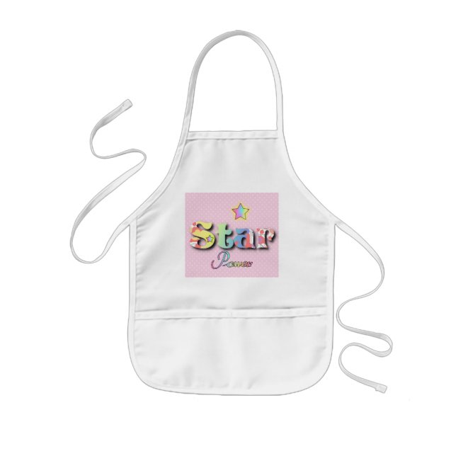 STAR POWER Kids Apron Barnförkläde (Framsidan)