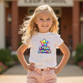 Star Power Y2K Pop Kids Tee