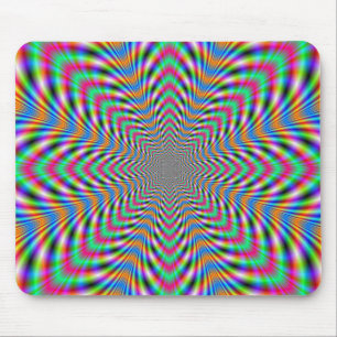 Star Psychedelic Mousepad Musmatta