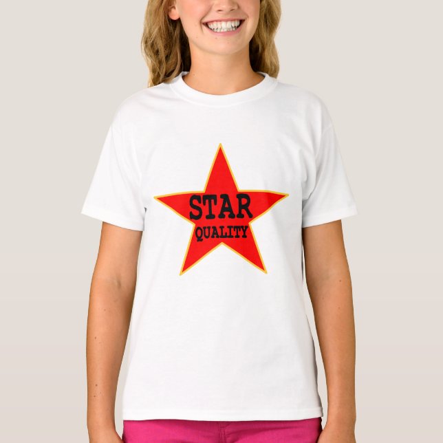 Star Quality Tee Shirt (Framsida)