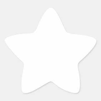 STAR - REDIGERA Färg-skuggning LÄGG TILL-textbild Stjärnformat Klistermärke